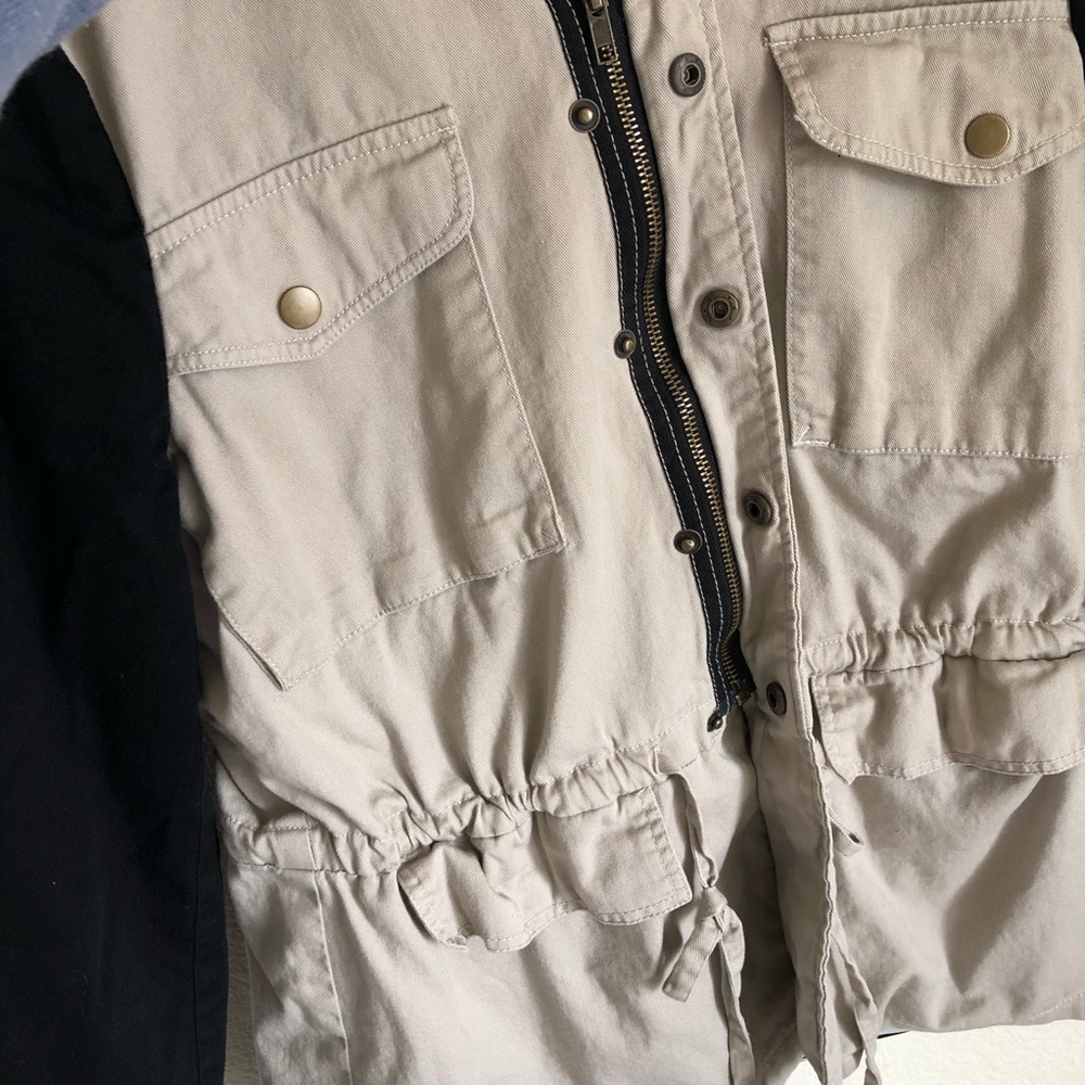 Daniel Rainn Color Block Utility Anorak Jacket - image 2